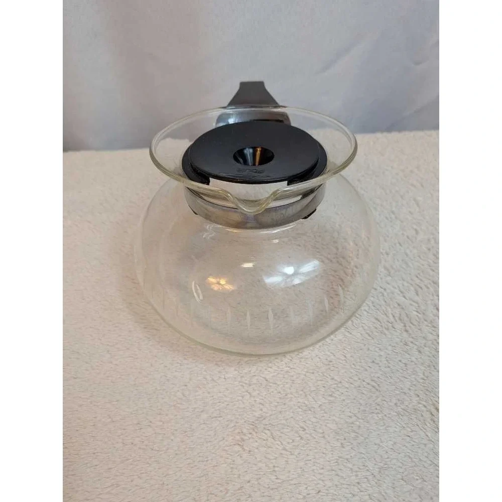 BUNN Glass Coffee Pot Carafe Replacement w Black‎ Handle Lid 12 Cup